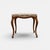 Wood Mid-20th Century Stool with Cabriole Legs, Europe For Sale - Image 7 of 7
