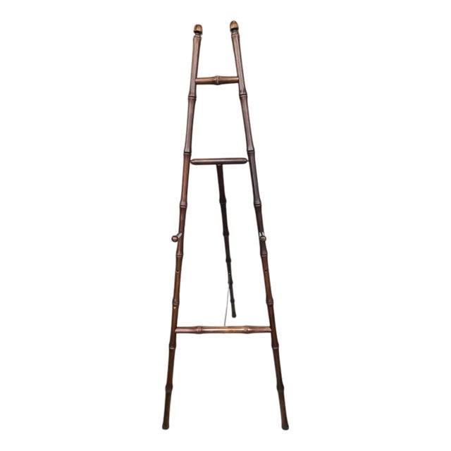 Vintage Bamboo Easel for Larger Art Pieces Art Pieces For Sale