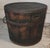 This 19thc Original painted Shaker style bucket with the original lid. This amazing dark blue original painted bucket has...