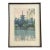 Framed Japanese Woodblock Print Yoshida Hiroshi Sarusawa Pond For Sale