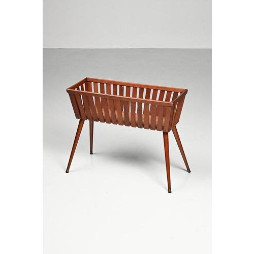 Teak Plant Stand, 1960s For Sale - Image 9 of 9