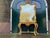 1940s French Louis XVI Gold Beech Marble Console Table + Mirror 2pc For Sale - Image 18 of 18