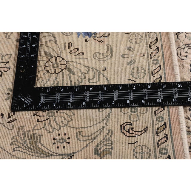 Textile Vintage Persian Tabriz Rug, 09'00 X 11'09 For Sale - Image 7 of 10