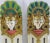 Pair of Indonesian Carved and Painted Plaques For Sale - Image 4 of 9