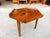 Mid Century Modern Lane Altavista Walnut Hexagon 3 Leg Side Table W/ Inlay For Sale - Image 10 of 15