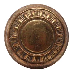 Antique Brass Egg & Dart Interior Door Knob