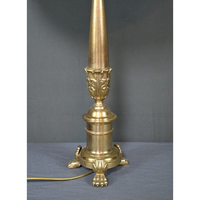 Antique Bronze Lamp, 1890s For Sale - Image 3 of 16