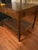 John Widdicomb Vintage John Widdicomb Side Table With Faux Bamboo Legs and Cane Shelf For Sale - Image 4 of 6