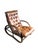 Vintage Bamboo and Leather Chair, 1970s For Sale - Image 6 of 17
