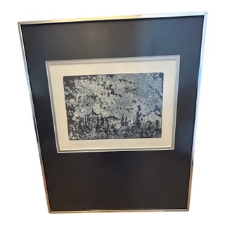 1970s Gertrude Zack-Signed, Numbered Lithograph “Jerusalem Stars” For Sale