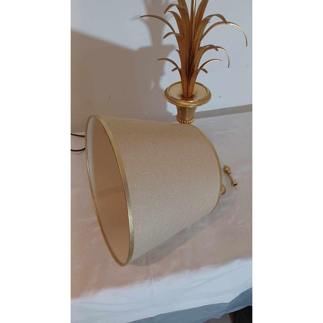Boulanger Palm Pineapple Lamp from Maison Charles, 1960s For Sale - Image 13 of 18
