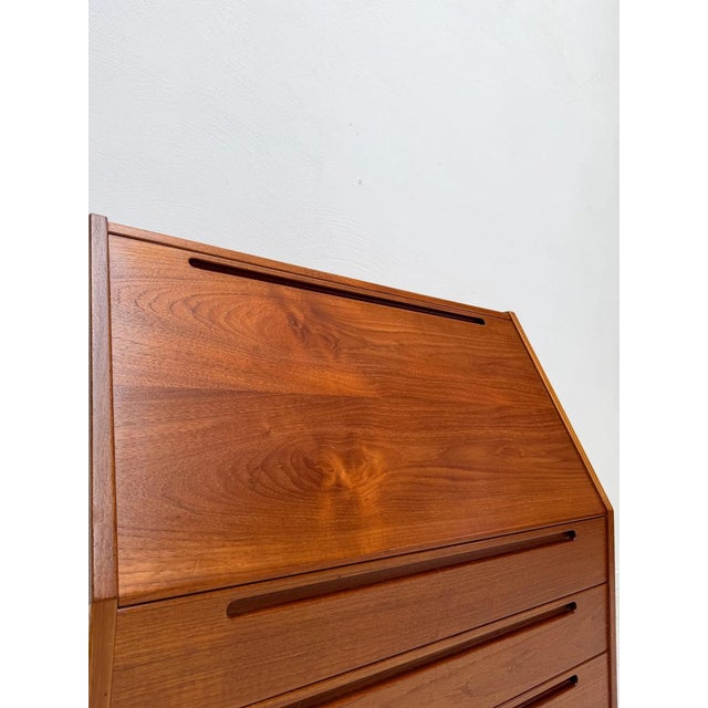 Vintage Danish Teak Secretary Desk from Tørring Møbelfabrik, 1960s For Sale - Image 6 of 15