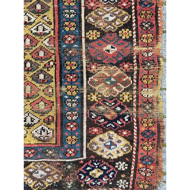 19th Century Kurdish Distressed Rug For Sale - Image 11 of 18