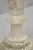 Stone Vintage Chinese Wiseman Carved Alabaster Figural Pedestal Plant Stand For Sale - Image 7 of 12
