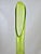 This swung vase is from the sixties. There are various shades of green, from emerald green to a yellowish green sitting a...