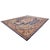 1940s Antique Persian Tabriz Wool 10X13 Navy, Rose, Rust & Ivory Handmade Area Rug #1140102 For Sale - Image 5 of 9