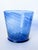 Vintage Mexican Large Cobalt Optic Blown Glass Champagne Cooler Ice Bucket For Sale - Image 4 of 7