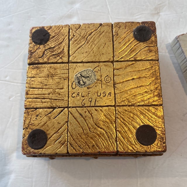 Mid-Century Modern Mid 20th Century Trinket Box Signed Freeman McFarland For Sale - Image 3 of 3