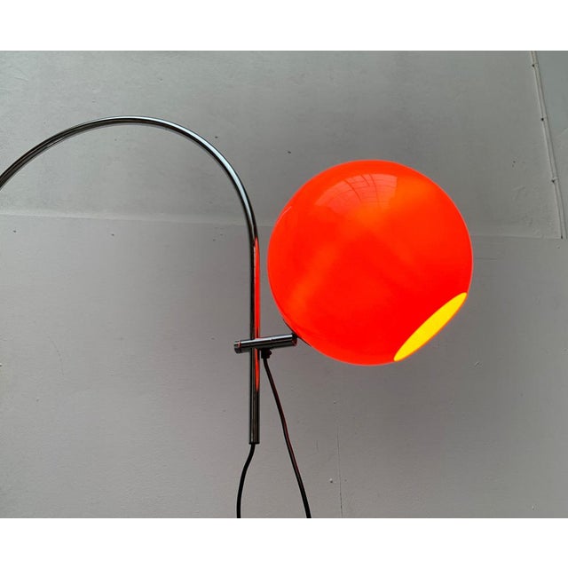 Mid-Century Space Age German Arc Floor Lamp from Wila, 1960s For Sale - Image 13 of 18