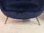Mid-Century Italian Lounge Chairs in Navy Romo Cotton Velvet, 1960s, Set of 2 For Sale - Image 14 of 18