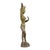 Large Brass Sculpture of Mayadevi, 1950s For Sale - Image 3 of 15