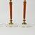 Amber 1930s Art Deco Amber Bakelite Boudoir Lamps - a Pair For Sale - Image 8 of 14