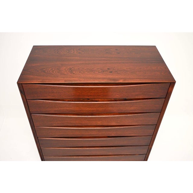 1960s Vintage Danish Chest of Drawers by Arne Vodder for Sibast, 1960s For Sale - Image 5 of 11