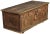 Baroque Antique Bevelled Softwood Chest, 1900 For Sale - Image 3 of 16