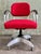 A rare early example of a General Fireproofing Goodform model 3257 Comfort Master Jr. adjustable aluminum swivel chair,...