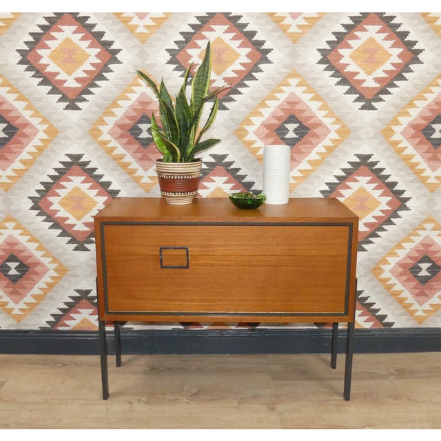 Teak Chest of Drawers, 1960s For Sale - Image 9 of 14