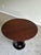 Art Deco Vintage Baker Furniture Mahogany Pedestal Side Table Barbara Barry Collection For Sale - Image 3 of 9