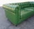 Vintage Chesterfield Sofa Green Tufted Leather Couch For Sale - Image 10 of 12