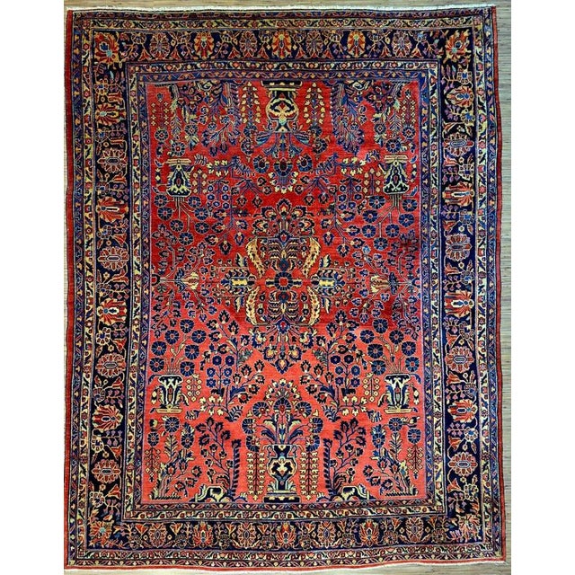 Antique Sarough Farahan Rug For Sale - Image 11 of 11