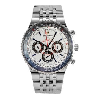 Breitling Montbrillant Limited Edition 47mm A23351a6/G741 Steel Watch For Sale
