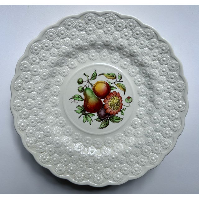 Ceramic Early 20th Century Spode England "Alden" Luncheon Plates - Set of 6 For Sale - Image 7 of 17