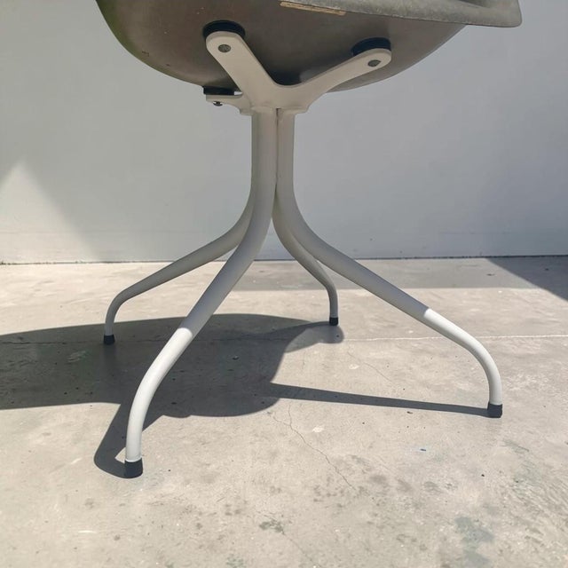 1950s George Nelson for Herman Miller Swag Leg Daf Chairs - a Pair For Sale - Image 9 of 11