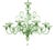 Venetian Green Murano Glass Chandelier by Simoeng for Simoeng For Sale