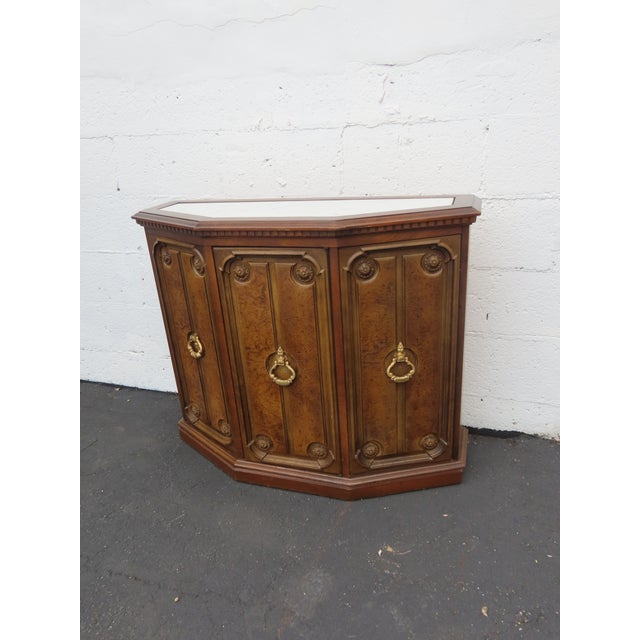 Hollywood Regency Small Console Cabinet 6647 For Sale - Image 17 of 17