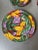 Vintage Colorful Tropical Style Dessert Dish Set- 9 Pieces For Sale In West Palm - Image 6 of 8