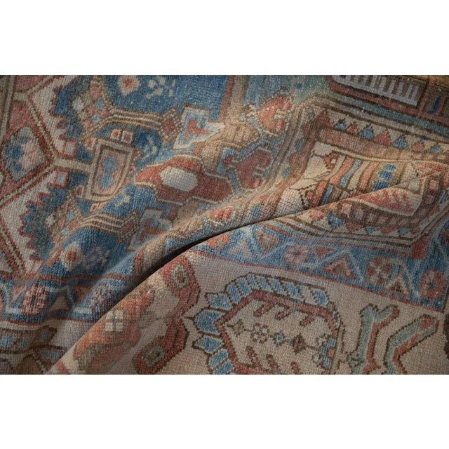 Persian Vintage Distressed Bakhtiari Carpet - 9'3" X 11'4" For Sale - Image 3 of 11