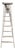 1920s French Oak Library Ladder From the Bibliothque Nationale De Paris For Sale