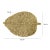 Leaf Natural Seagrass Placemat - Set of 4 For Sale - Image 4 of 4