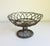 Antique French Fil De Fer Pedestal Basket, Early 20th Century For Sale - Image 9 of 11