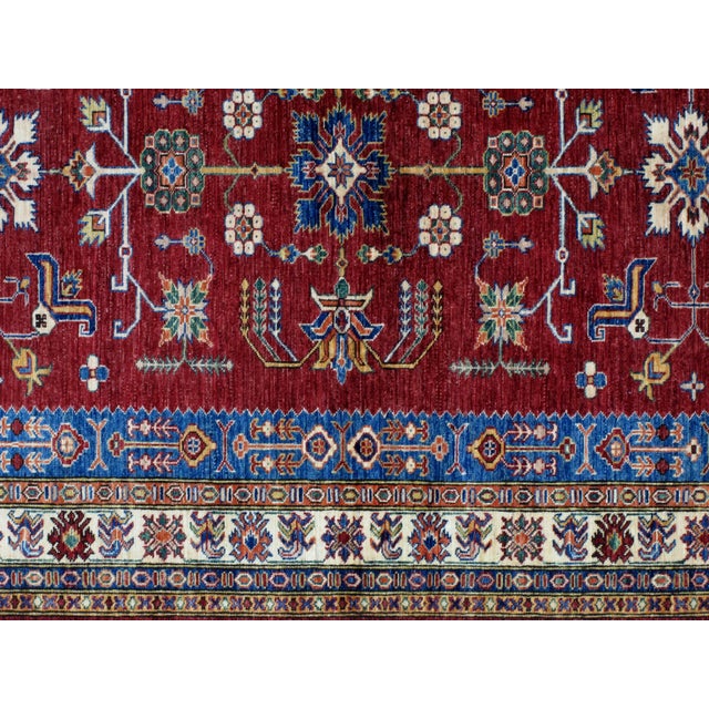 2010s Super Khotan Ghanzi Wool Rug - 5'1" X 7' For Sale - Image 5 of 7