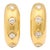 David Webb Gold and Diamond Clip-On With Post Earrings - a Pair of 2 For Sale