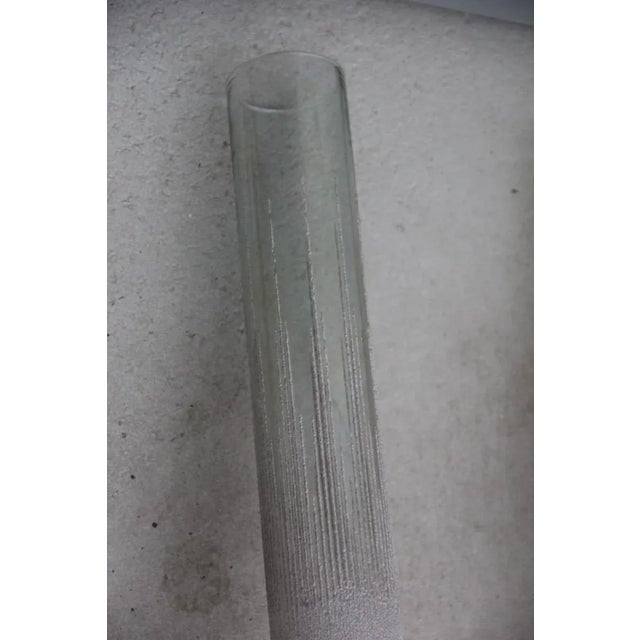 Large Round Wood & Murano Glass Sconce, 1960s For Sale - Image 9 of 14