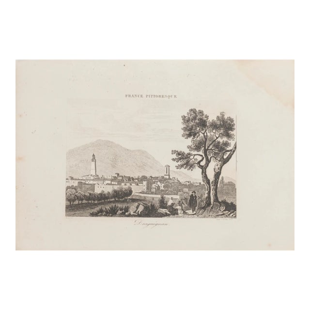Unknown, Landscape, Lithograph, 19th Century For Sale
