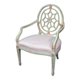 Louis XVI Style Spider-Back Chair For Sale