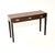 An excellent antique military campaign style console table. This was made in England, it dates from around the 1930-50’s...