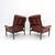Pair of Swedish Highback Armchairs “Hoffman” by Gunnar Kentemol for Göte Möbler, 1970 For Sale In Los Angeles - Image 6 of 10